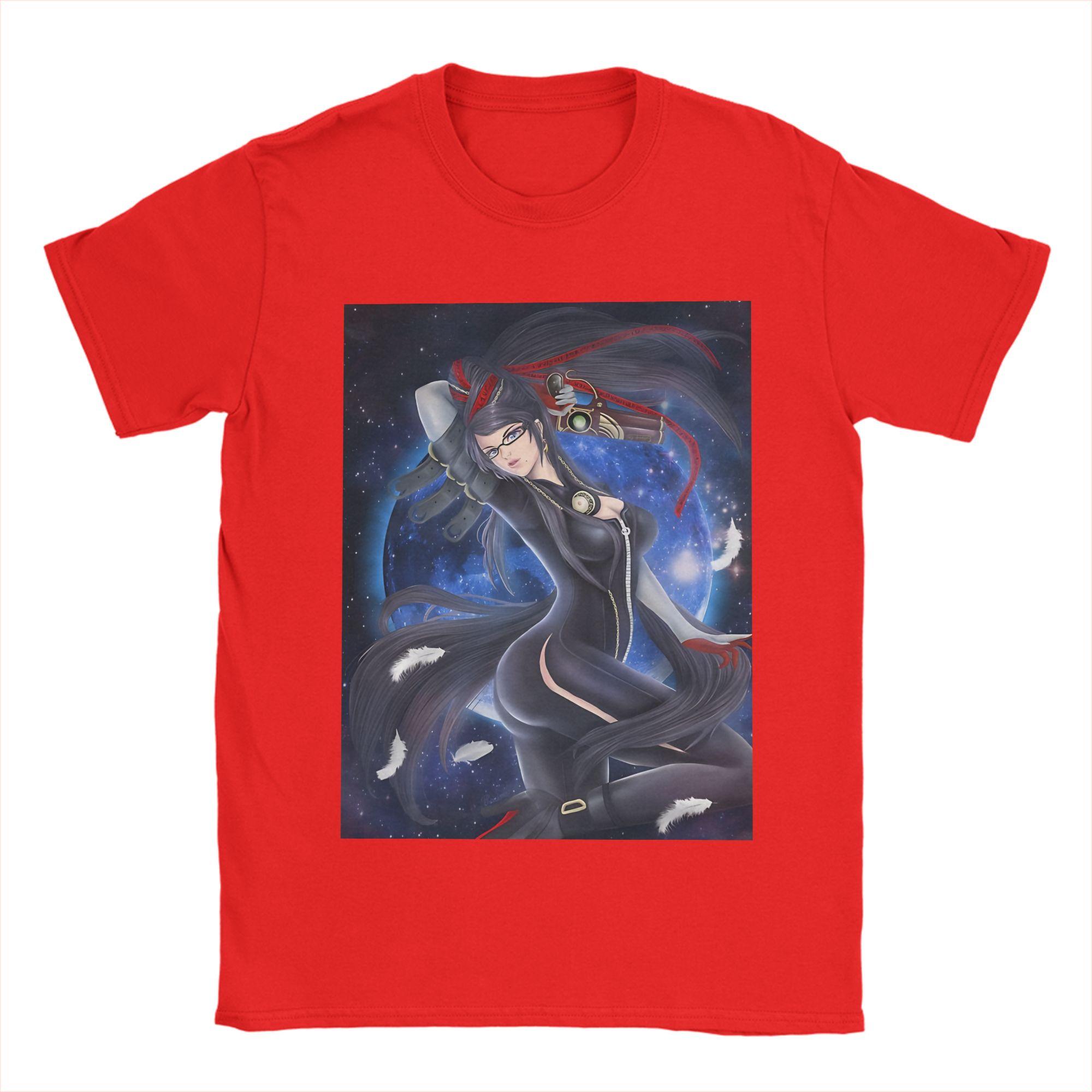 

Bayonetta Umbra Witch TShirt Fashion T Shirts Short Sleeve Y2K Retro Tops Summer Cotton ONeck Oversize Top Tees S