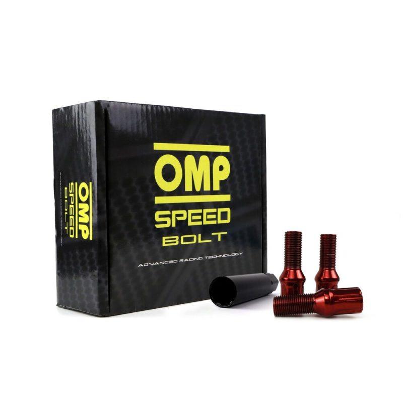 OMP-Set OMP Nuts 27 Mm Red 20 Pcs M14 X 1.25