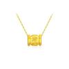 Pure Gold Slim Waist Abacus Pendant Necklace - Promotional Gift Style