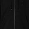 Burberry Letter Graphic Cotton Blend Zip Hoodie Black 80618541
