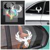 Phönix Feuer Auto Aufkleber Vinyl Decal Wasserdicht für Auto Fenster Motorrad Tank Helm Automobil Außenbereich Langlebig Dekoration