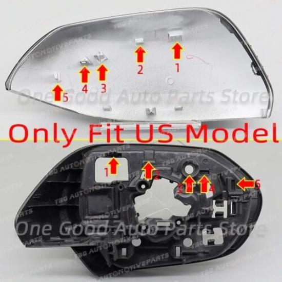 Painted Side Mirror Cover for Toyota Corolla  -  Rear View Mirror Shell