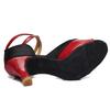 Damen Gesellschaftstanzschuhe Latein Tango Schuhe Hohe Absätze 7CM