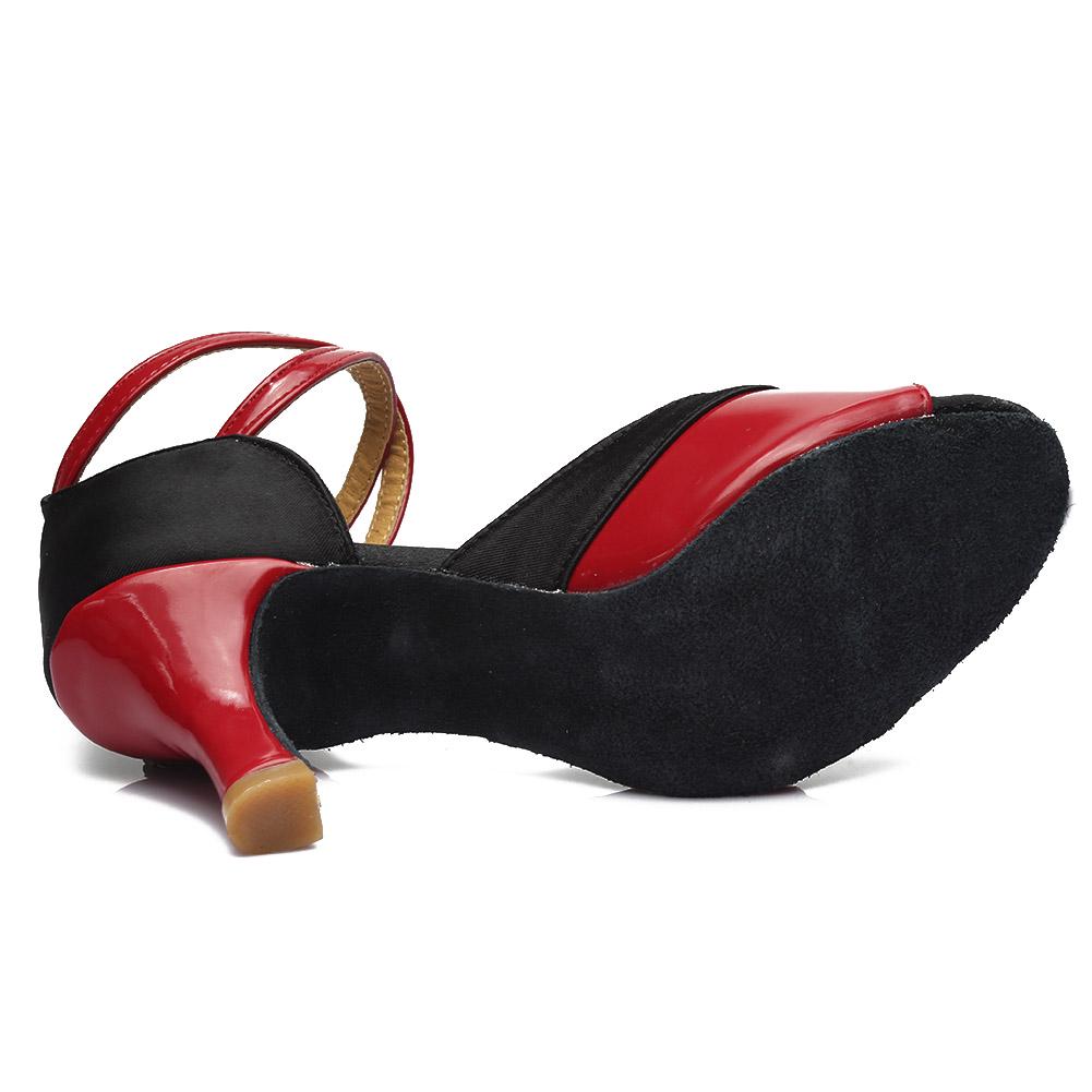 Damen Gesellschaftstanzschuhe Latein Tango Schuhe Hohe Absätze 7CM