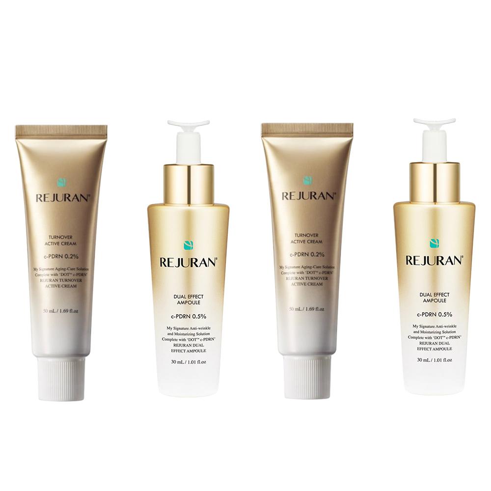 

Rejuran Turnover Active Cream 50 мл + ампулы двойного действия 30 мл, набор 2Set(Ampoule+Cream)