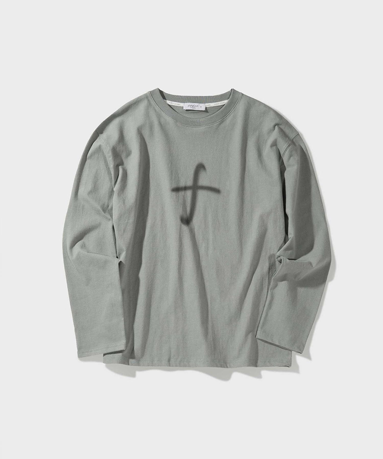 Pep Studio Футболка с длинным рукавом Cross F (Цемент) Cement/L