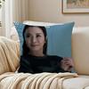 PPhilippa Georgiou Cushion Cover Linen Pillowcase Soft  for Sofa Bed Home Room Decor