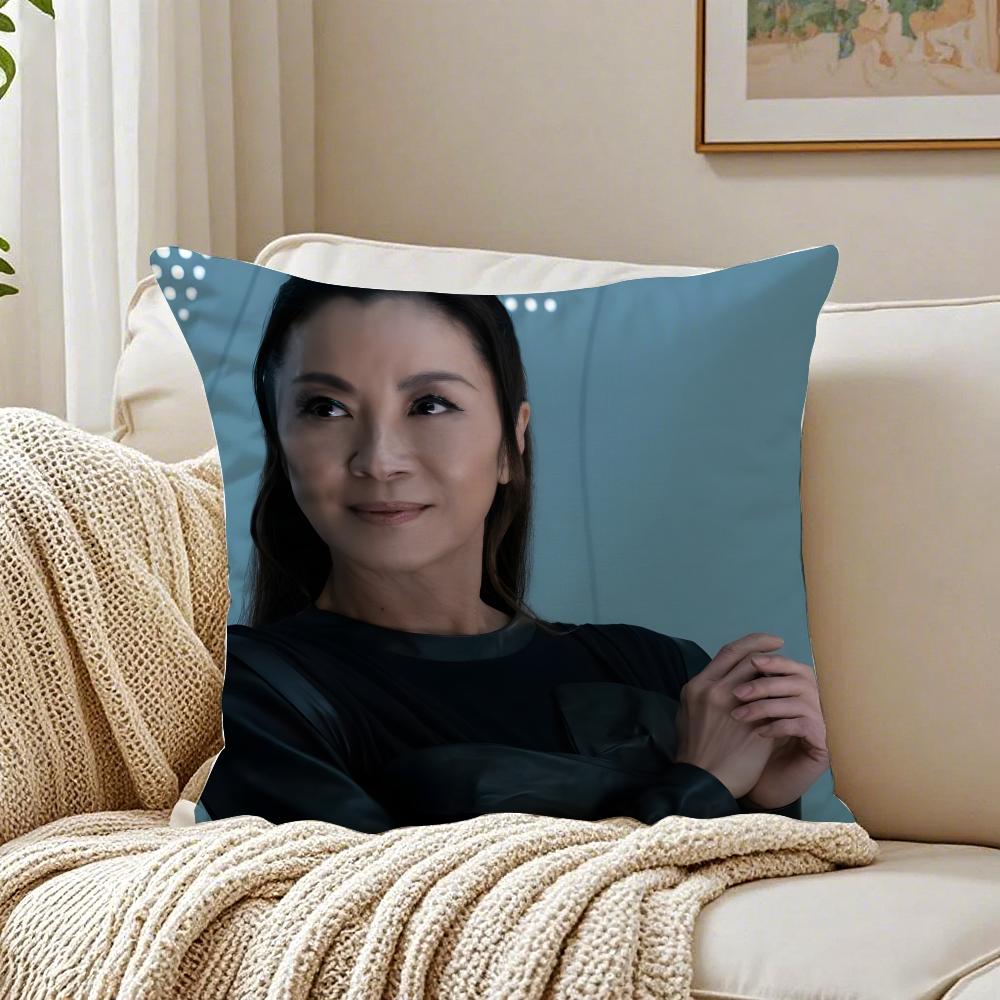 PPhilippa Georgiou Cushion Cover Linen Pillowcase Soft  for Sofa Bed Home Room Decor