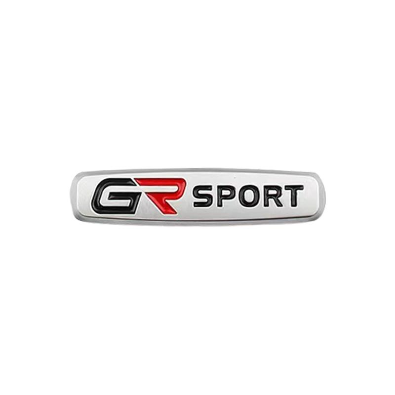 

3D Metal GR Sport Logo Nameplate Badge Seat Sticker Sticker for Toyota GR Sport Corolla Prius Harrier Camry C-HR RAV4 Avensis