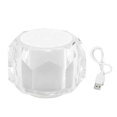 Night Light Bluetooth Speakers 33ft Range with 7 Color Changing LED Light Small Portable Wireless