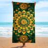 Ultra Absorbent Microfiber Beach Towel Quick Dry Printed Large Bath 90x180cm