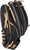 ZETT Fine Play Soft Baseball Black X Pastel BRGB35370Z All-Around Glove, Brown, Right-Handed Throw,