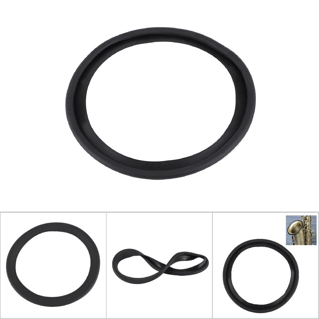 Tenor Saxophone Mute Dampener Silicone Bell Protecor Protective Ring Accessory Alto
