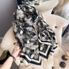 Korean Version Of Fashion Scarf Women'S Winter High-Grade Double-Sided Imitation Cashmere Thickened Warm And Cold Travel Shawl Cape