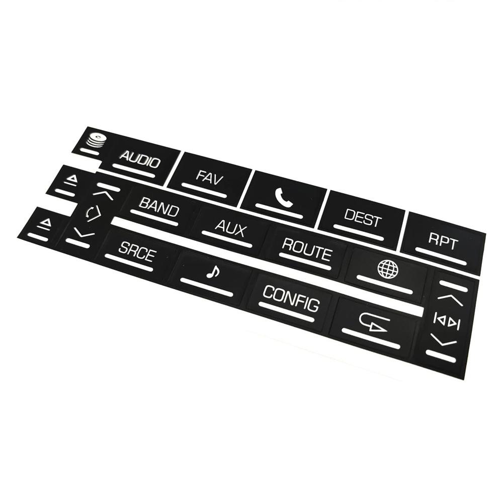 Radio Worn Button Repair Decal For Cadillac Escalade EXT ESV 07-13