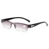 1 PC Half Frame Reading Glasses Women/Men Older Fashion Presbyopic Eyeglasses Portable High-definition Vision Care +1.0~+4.0