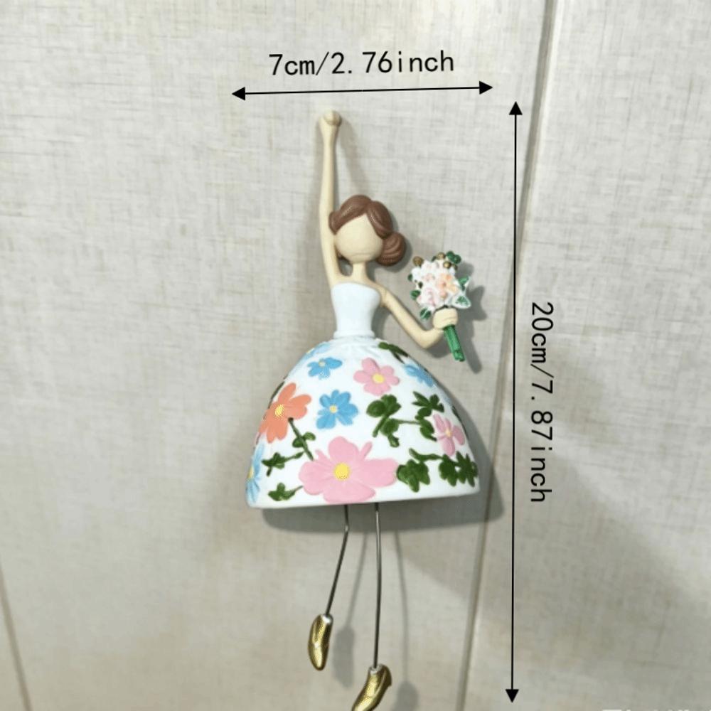 Ornamenti Appesi Danzanti Fantasiosi Donna Vintage Creativo Ciondoli a Forma di Donna Gambe Pendenti Artistiche Ornamenti Fatati Casa