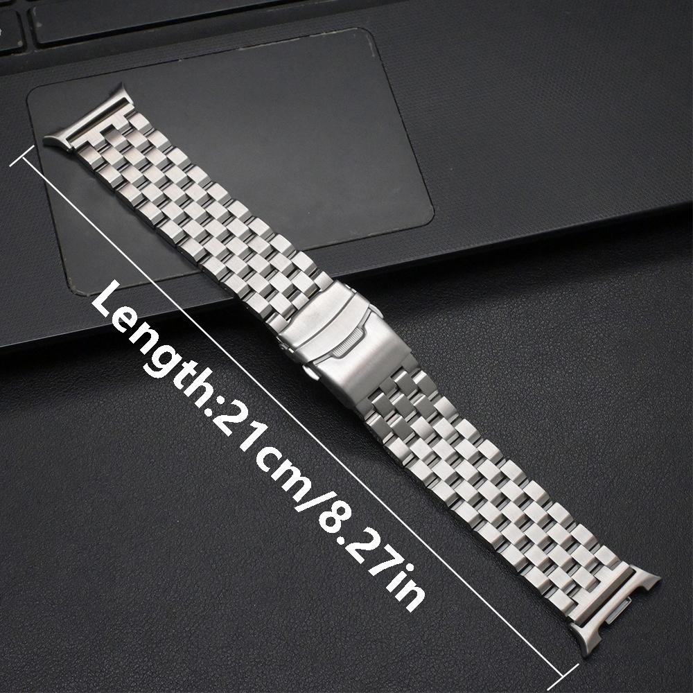 Solid Stainless Steel Band for Samsung Galaxy Watch 8 Classic 46mm 44mm 40mm Correa Metal Bracelet for Galaxy Watch Ultra 2025