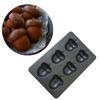 Professional Grades Carbon Steel 6 Piece Baking Sheet For Uniform Heat Conduction Mess Release Cleaning 3D Multi Molds