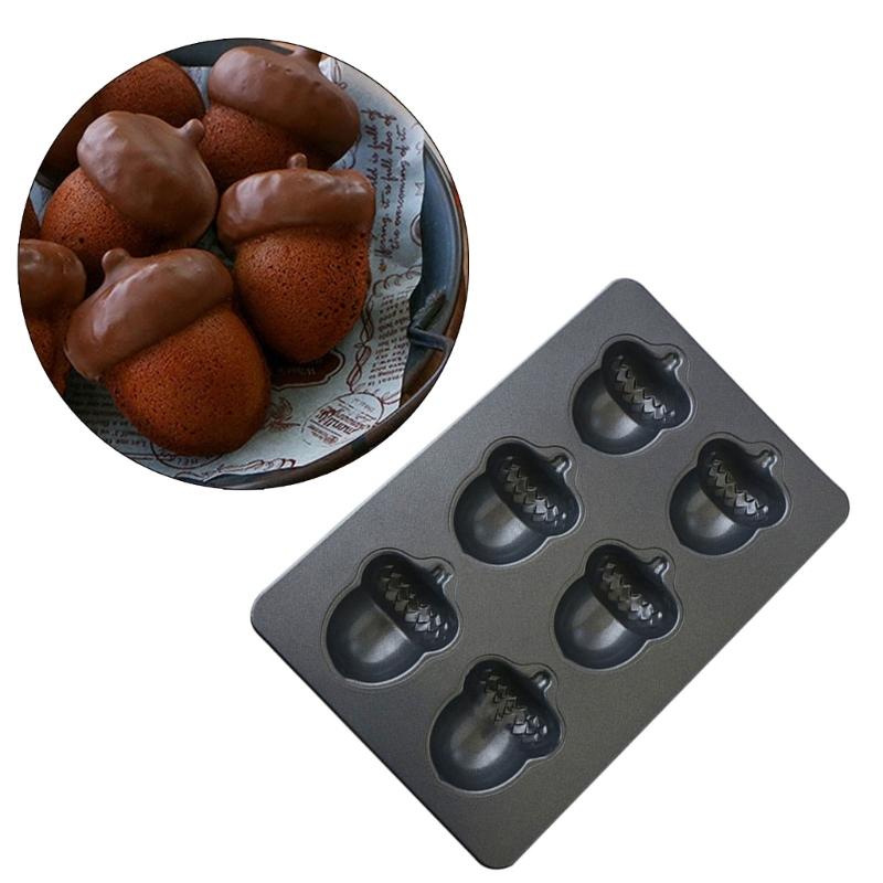 Professional Grades Carbon Steel 6 Piece Baking Sheet For Uniform Heat Conduction Mess Release Cleaning 3D Multi Molds