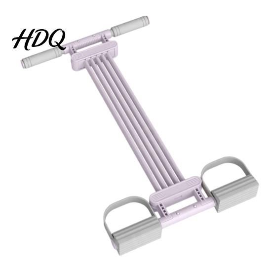 Elastic Resistance Bands Pedal Band with Handle Adjustable Abdomen Waist Arm Legs A