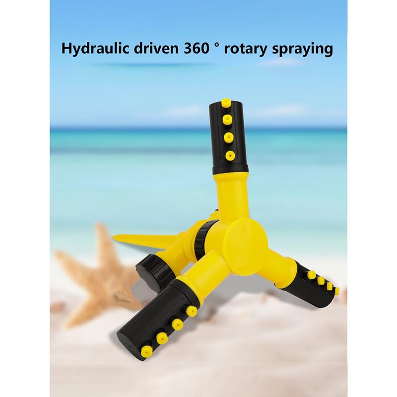 1pc 360-Degree Spinning Sprinkler For Gardening Lawn Irrigation Gardening Flowers Watering Nozzle Gardening Accessories