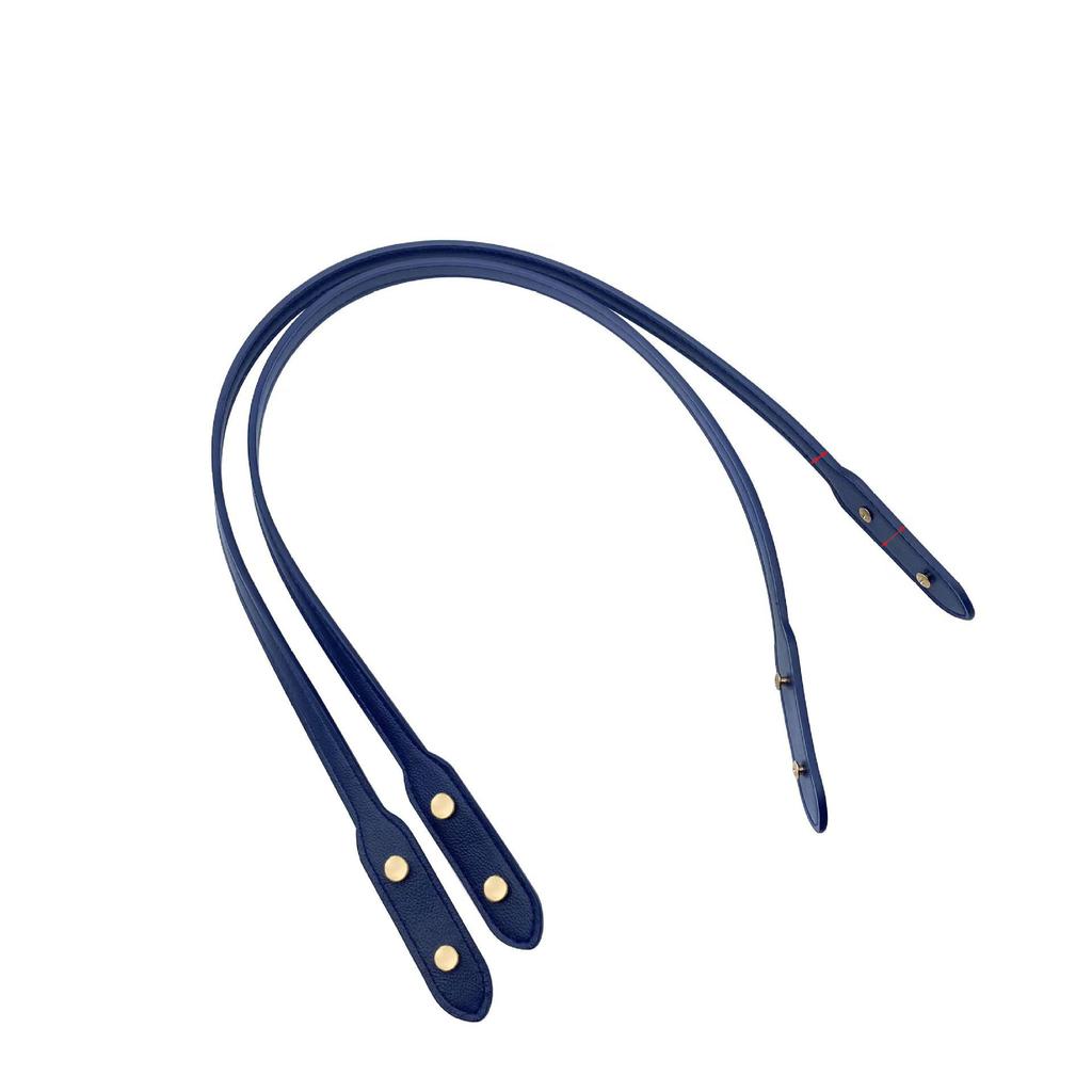 73cm New Bag Straps with Rivets PU Leather Handle Strap Detachable Shoulder Bag Strap Replacement DIY Bag Accessories
