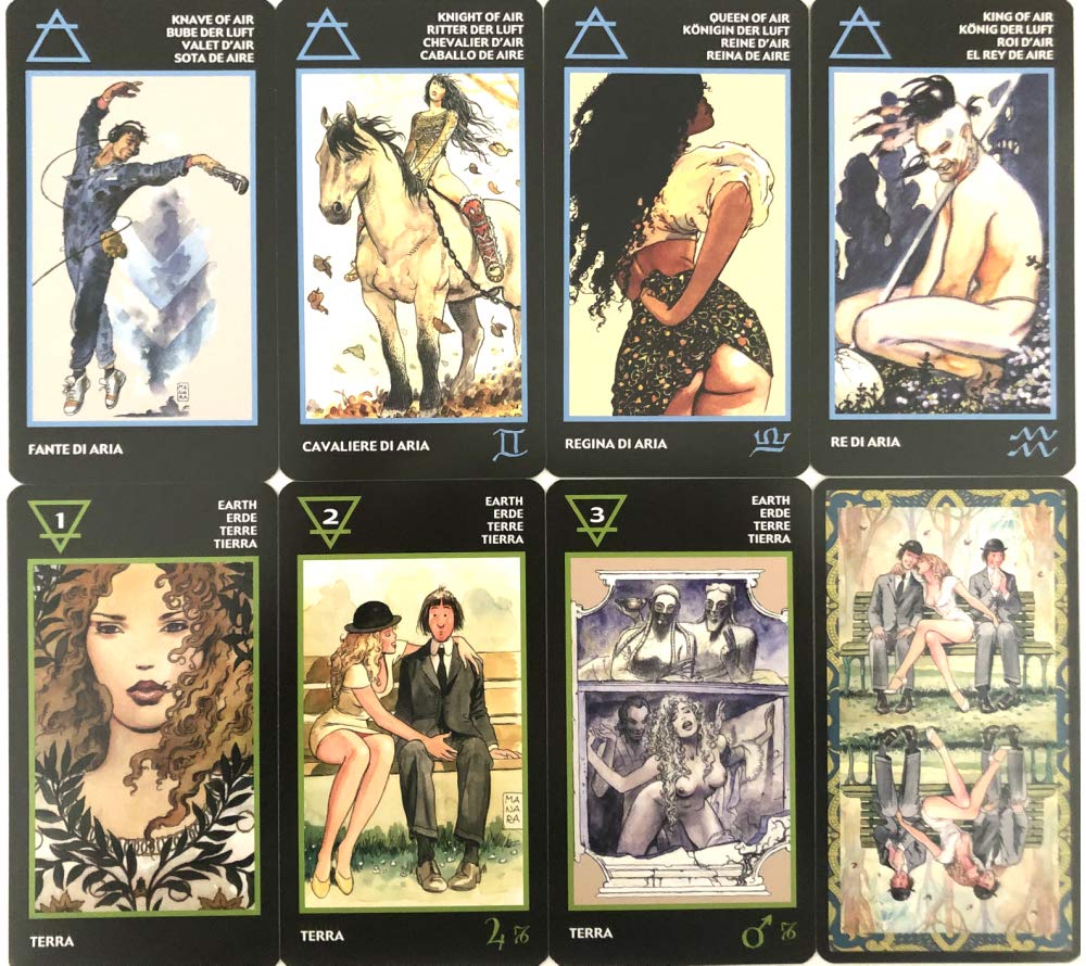 78 Tarot Cards Tarot Fortune Telling Japanese Instruction Manual Included [Manara Tarot] [Genuine Product]