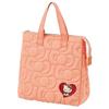 Skater quilted fabric insulated lunch bag pocket Sanrio Hello Kitty drawing KBCB5-A