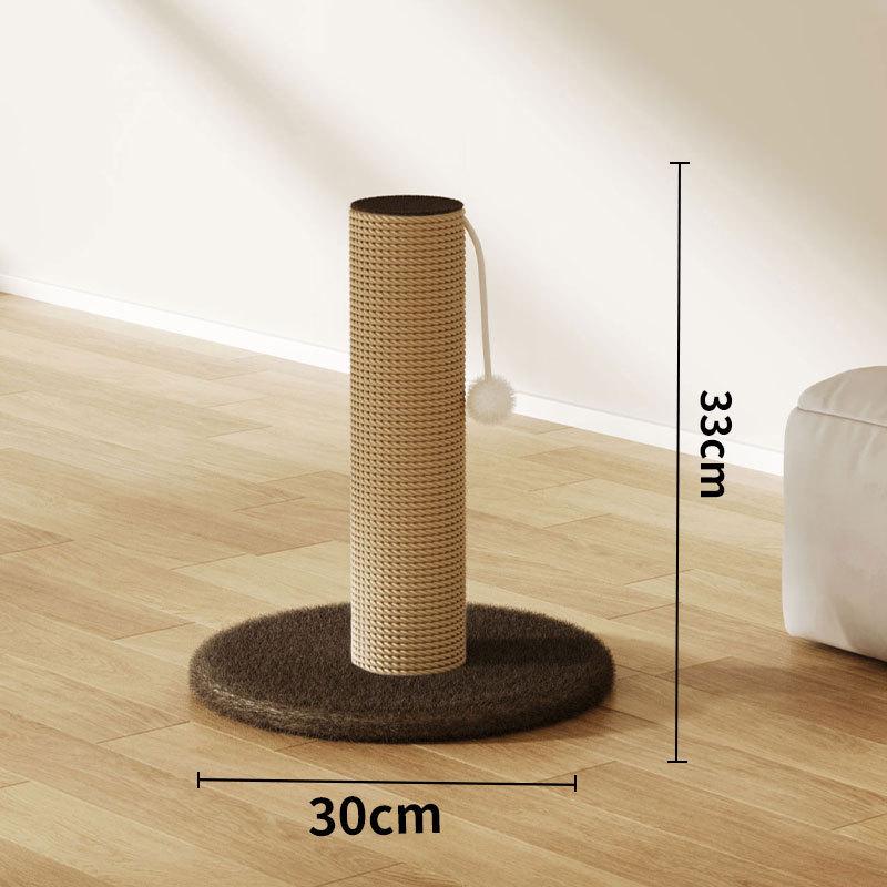 

Прочная сизалевая когтеточка - Не линяет, Дерево для кошек для саморазвлечения и снятия скуки