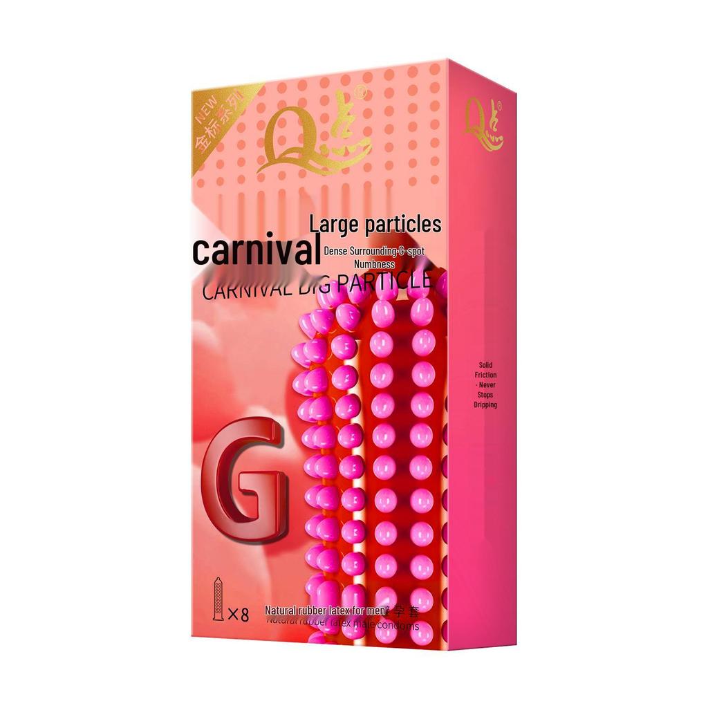 Desensitizing Large Particle Condoms for Enhanced Stimulation and Instant Climax - Erotic Set for Women