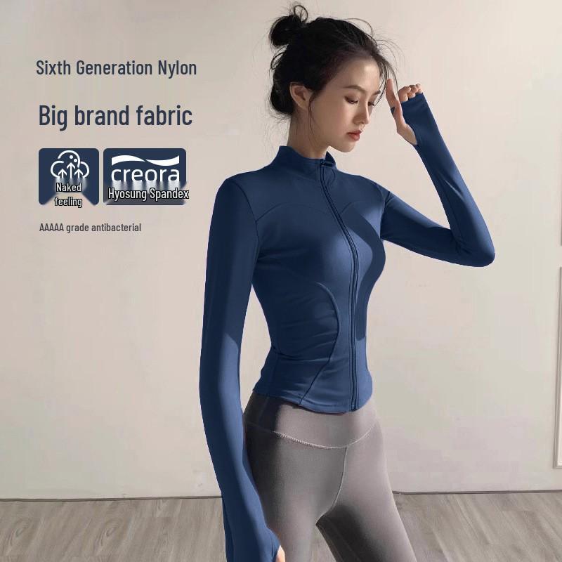 Women's Quick-Dry UV Protection Yoga Jacket for Running & Outdoor Fitness