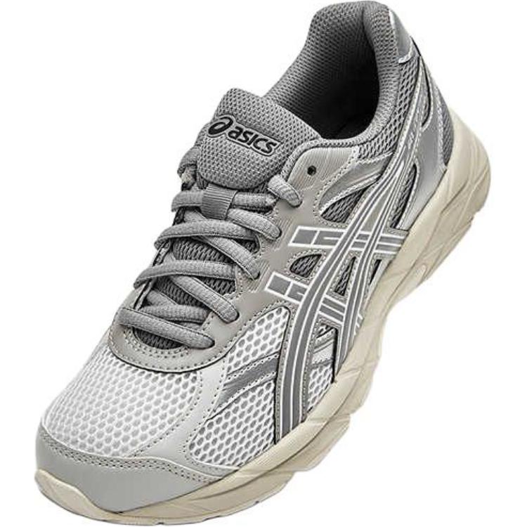 Asics Kids Contana Comfortable Soft Low-Top Running Shoes Men Running Shoes Silver 1014A371-102