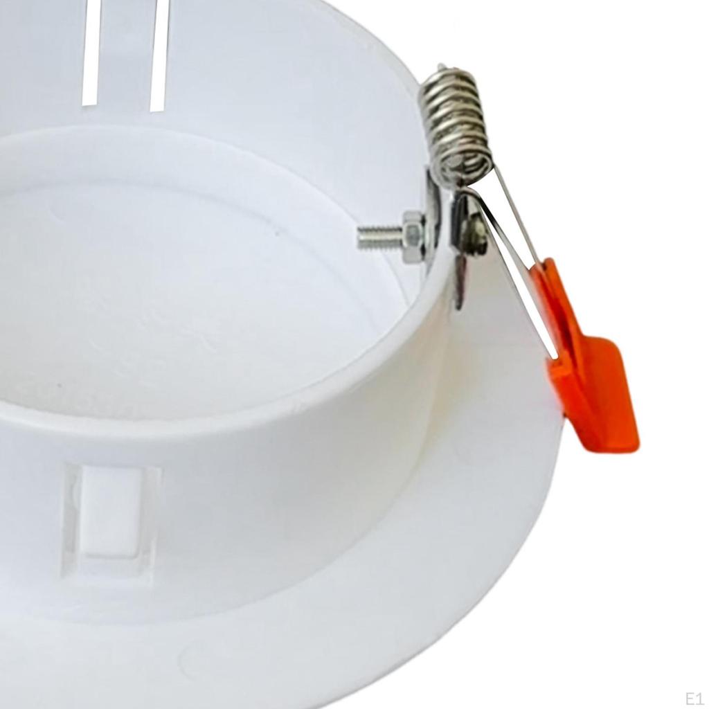 Placca Copriforo da Soffitto Pannello Decorativo con Fibbia Finitura per Downlight per Camera da Letto