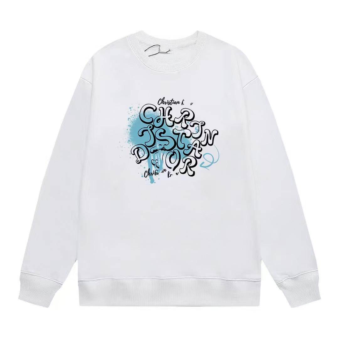 

DO Brand Autumn/Winter Unisex 420g Letter Print Round Neck Hoodie - New Arrival Medium