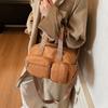 Women's Commuter Crossbody Shoulder Bag Outgoing Portable Large Capacity Multi-Pocket Tote Bag