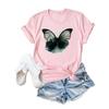 Stil Floare Fluture Tendință Îmbrăcăminte Modă Tricou Desene Animate Tricouri Vara Tricou Femei Doamnă Imprimeu Casual Grafic Top