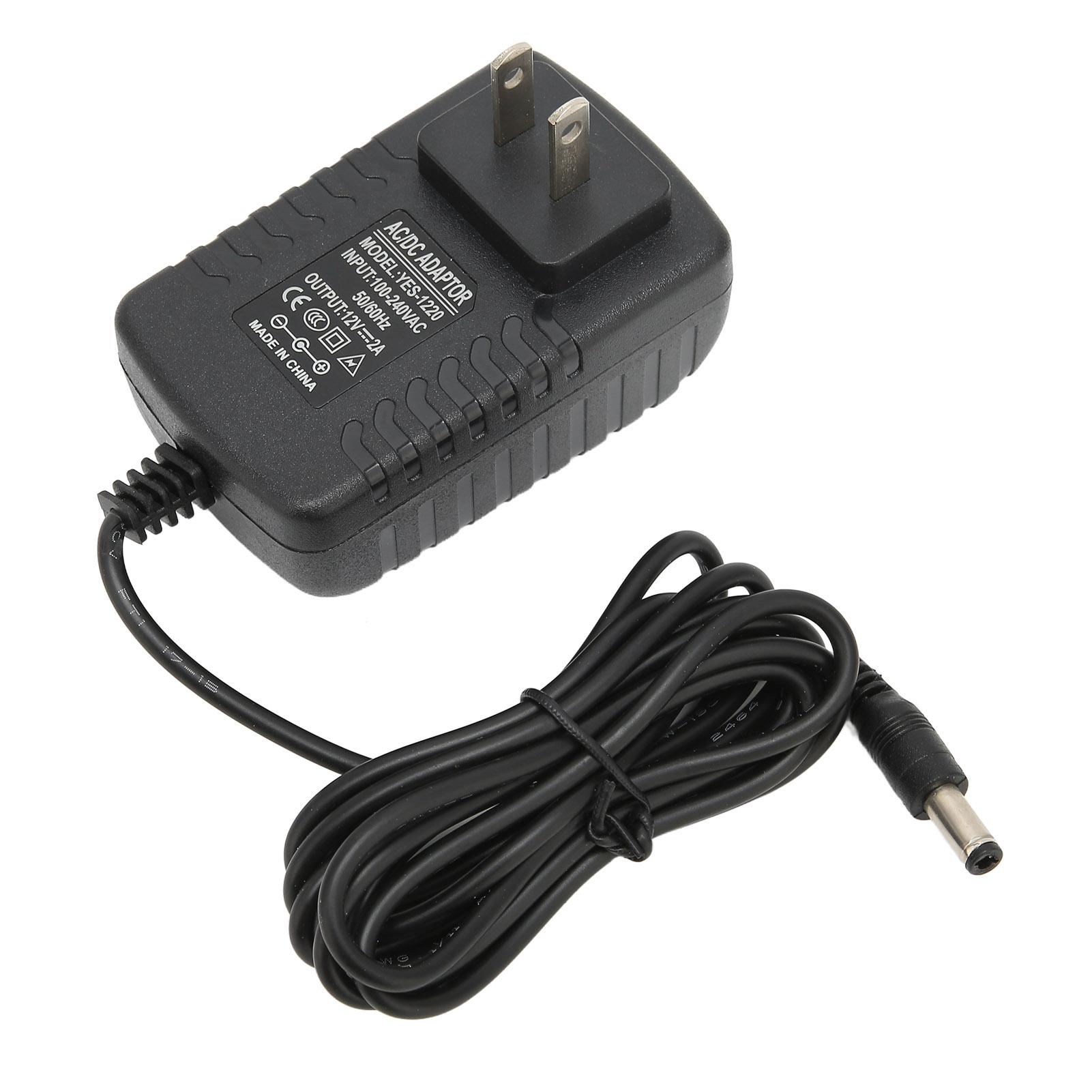 

12V 1A Power Adapter Insulating Property Anti Interference Overvoltage Protection Power Supply US Plug