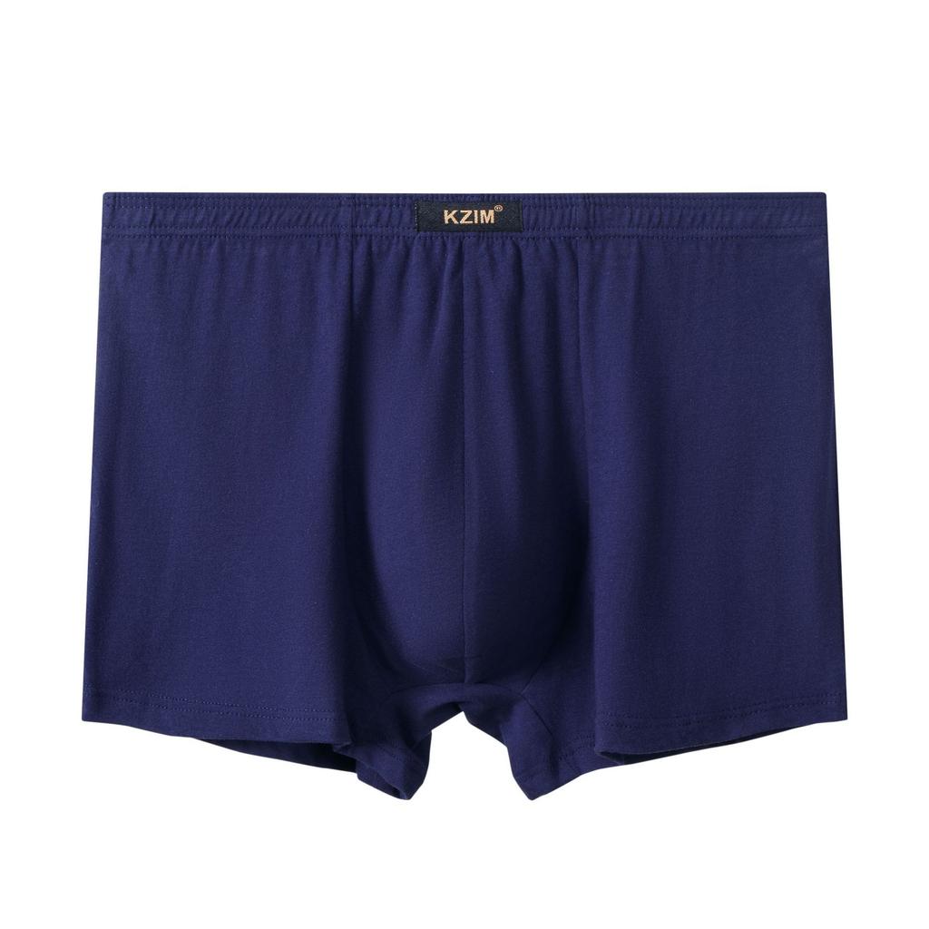 4pcs Men's High Waisted Flat Cornered Underwear Breathable Plus Size Plus Fat Underwear