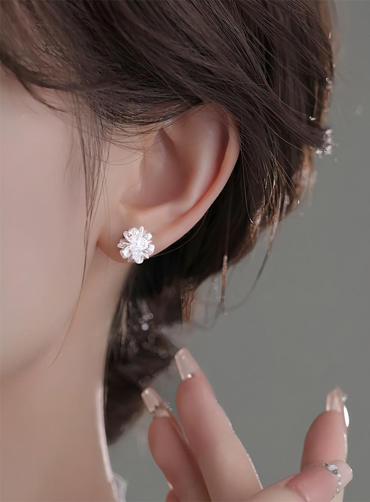 Super Fairy Ice Flower Earrings for Women