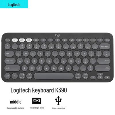 Logitech K390 Compact Multi-Device Wireless Keyboard