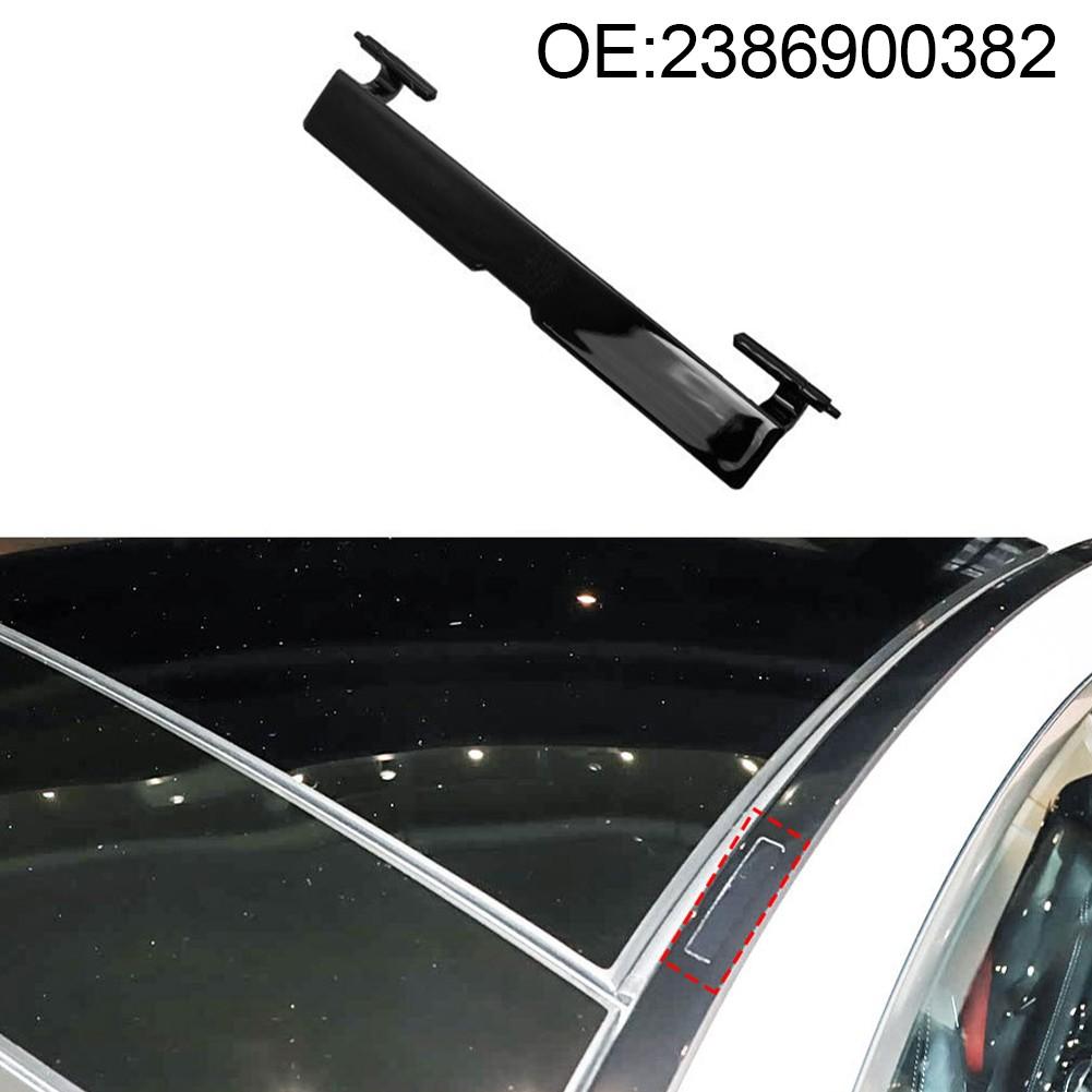 Fit Roof Trim Cover for Mercedes E Class Coupe W238 2017 2025 Black ABS