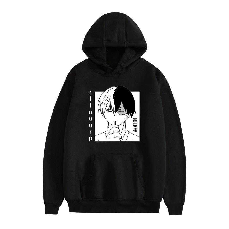 My Hero Academia Hoodies Autumn Winter Fleece Streetwear Tops