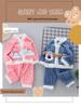 2025 Neuer Stil Kinder Verdickter Samt Pyjama: Warmes Korallenfleece zweiteiliges Set für Jungen & Mädchen