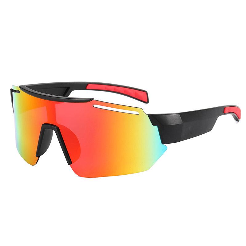 Hot Fashion Sun Cycling Mirror Super Large Frame Windproof And Eye Protection Dazzling Men's And Women's Sports Mirror 9921