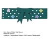 Cup Boot Sleeve Silicone Tumbler Protector with Bow Charms Scratch-Resistant Cup Cover