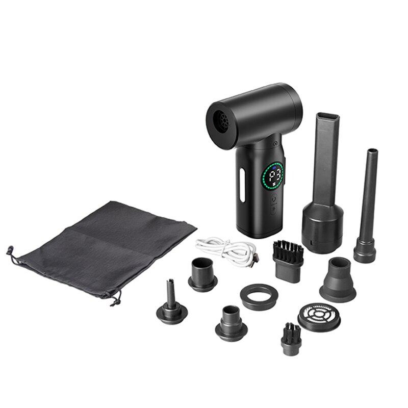 

Беспроводной пистолет для выдувания пыли 7500 мАч, воздуходувка 2 в 1 и пылесос, беспроводные воздуходувки для пыли