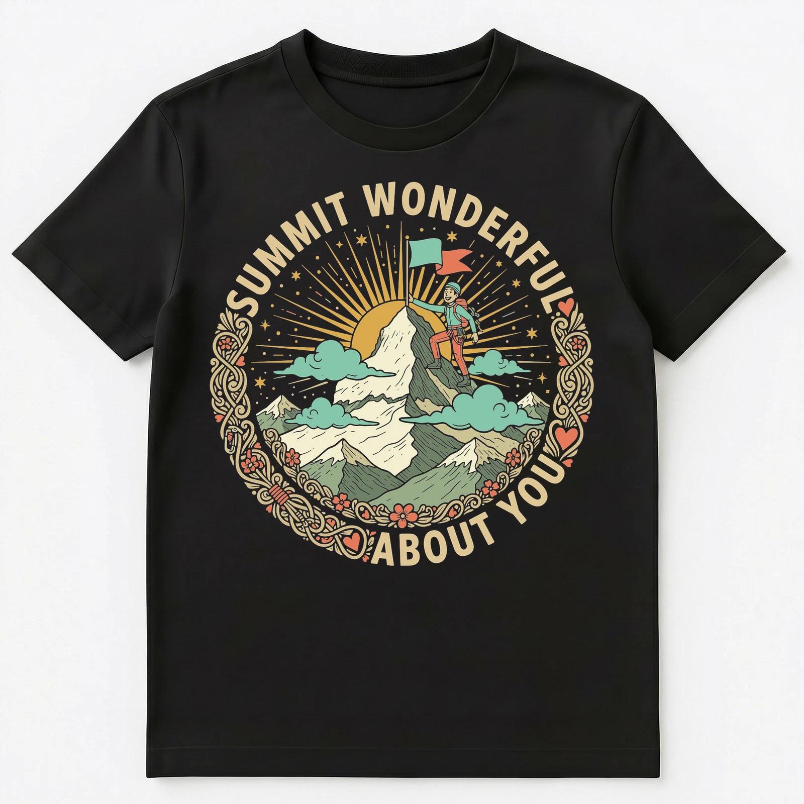 Summit Wonderful About You Motivational Design Unisex T-Shirt 2XL