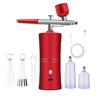 Portable Rechargeable Airbrush for Nail Art, Model Coloring, Spray Paint, and Hydration - Mini Spray Gun.