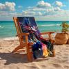 Car robots Battle Beach Towel Microfiber Beach Towel, Lightweight and Quick-Dry, for Summer Travel, Swimming Pool Fan Birthday Gift